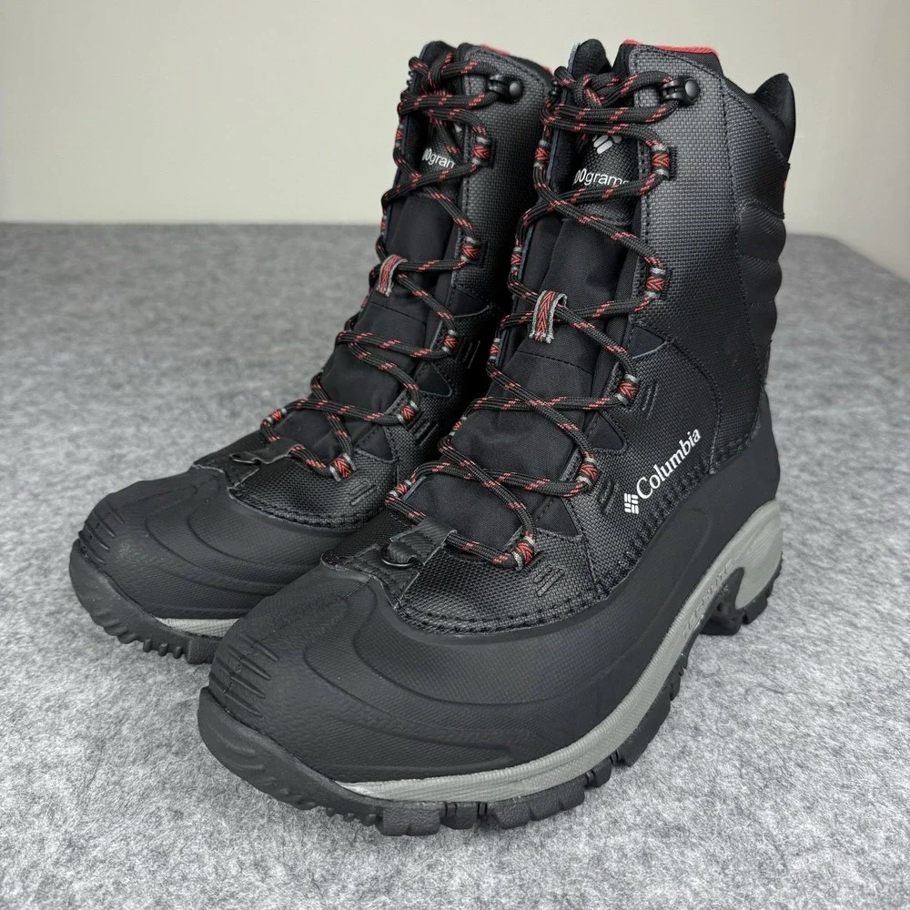 Columbia Bugaboot III NEW Insulated Waterproof Winter Boots Men's 10.5 Black